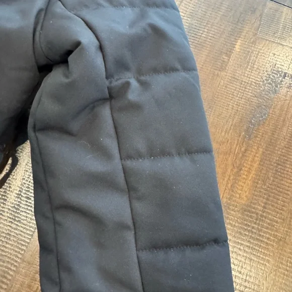 ASOS 4505 Black Ski jacket ~Fur hood with belted waist! ~Size 6 Petite! Gorgeous - Picture 9 of 15